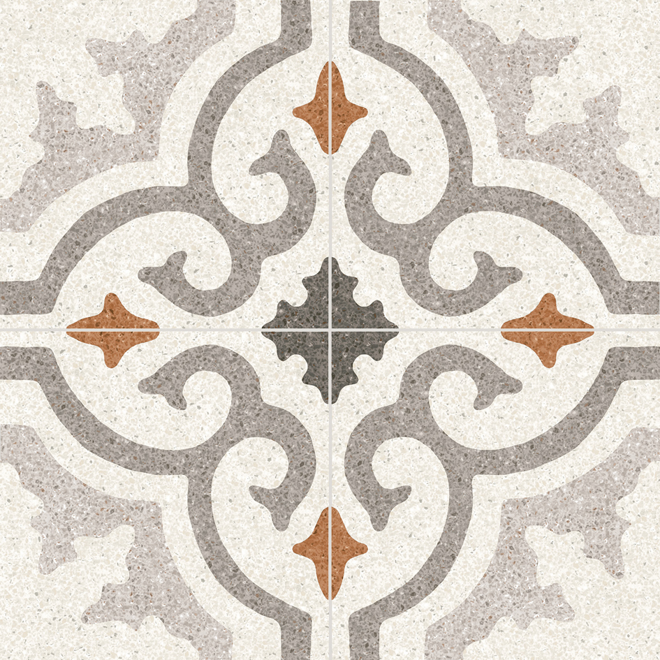 Milan Palladio Annata Grey 40x40